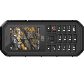 CAT | B26 | Black | 2.4 " | TFT | 8 MB | 8 MB | Dual SIM | Bluetooth | 2.1 | Main camera 2 MP | 1500 mAh