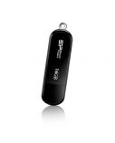 Silicon Power 16GB LuxMini 322 16 GB, USB 2.0, Black
