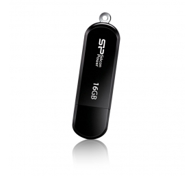 Silicon Power | 16GB LuxMini 322 | 16 GB | USB 2.0 | Black