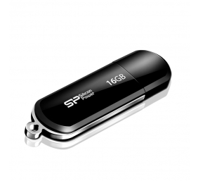 Silicon Power | 16GB LuxMini 322 | 16 GB | USB 2.0 | Black