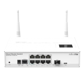MikroTik Cloud Router Switch CRS109-8G-1S-2HnD-IN Managed, Rack mountable, 1 Gbps (RJ-45) ports quantity 8, SFP ports quantity 1, 802.11b/g/n, License level 5
