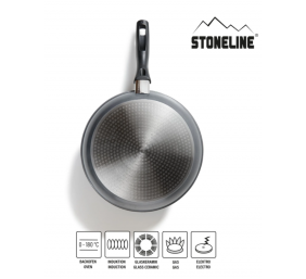 Stoneline Pan 7361 Frying Diameter 28 cm Suitable for induction hob Fixed handle Anthracite