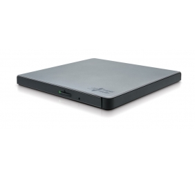 H.L Data Storage | Ultra Slim Portable DVD-Writer | GP57ES40 | Interface USB 2.0 | DVD±R/RW | CD read speed 24 x | CD write speed 24 x | Silver | Desktop/Notebook