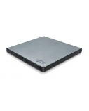 H.L Data Storage | Ultra Slim Portable DVD-Writer | GP57ES40 | Interface USB 2.0 | DVD±R/RW | CD read speed 24 x | CD write speed 24 x | Silver | Desktop/Notebook