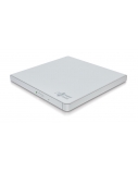 H.L Data Storage | Ultra Slim Portable DVD-Writer | GP57EW40 | Interface USB 2.0 | DVD±R/RW | CD read speed 24 x | CD write speed 24 x | White | Desktop/Notebook