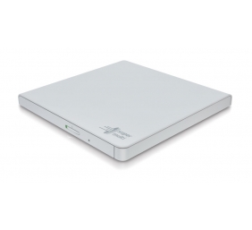 H.L Data Storage | Ultra Slim Portable DVD-Writer | GP57EW40 | Interface USB 2.0 | DVD±R/RW | CD read speed 24 x | CD write speed 24 x | White | Desktop/Notebook