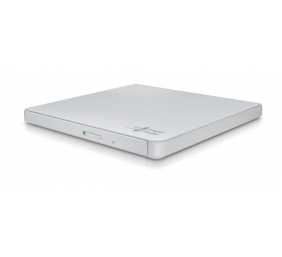 H.L Data Storage | Ultra Slim Portable DVD-Writer | GP57EW40 | Interface USB 2.0 | DVD±R/RW | CD read speed 24 x | CD write speed 24 x | White | Desktop/Notebook