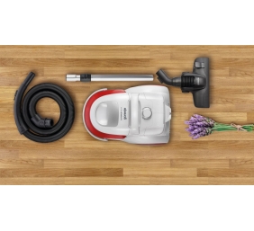 Gorenje | Vacuum cleaner | VCEB01GAWWF | With water filtration system | Wet suction | Power 800 W | Dust capacity 3 L | White/Red