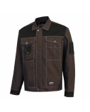 Švarkas iš CVC 320 audinio (t. rudas), 2XL dydis