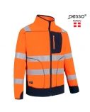 Džemperis Pesso Fleece oranžinis, mėlynas, 4XL dydis 