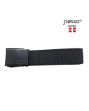 Juodas tekstilinis diržas PESSO (120 cm)