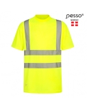 Marškinėliai PESSO Hi-vis, geltoni, 2XL dydis