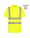 Marškinėliai PESSO Hi-vis, geltoni, XS dydis