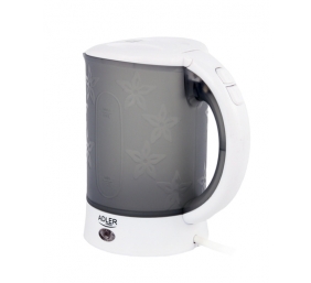 Adler | Travel Kettle | AD 1268 | Standard | 600 W | 0.6 L | Plastic | White