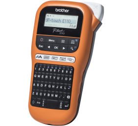 Brother PTE110VP | Thermal | Label Printer | Orange