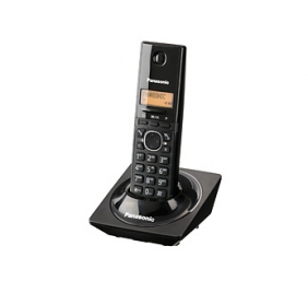 Panasonic | Cordless | KX-TG1711FXB | Built-in display | Caller ID | Black | Conference call | Phonebook capacity 50 entries | Wireless connection