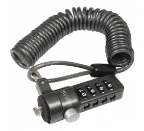 Logilink NBS004,  Notebook Coil Cable Lock, black