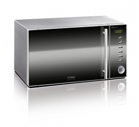 Caso Microwave oven MG 20 Menu Grill, Buttons, Rotary, 800 W, Black, Free standing, Defrost function