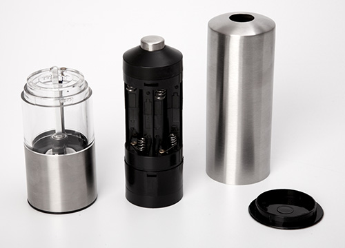 Mesko | Electric Pepper mill | MS 4432 | Power supply: 4 x batteries type AA | Stainless steel