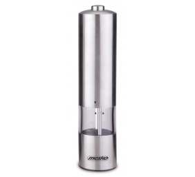 Mesko | Electric Pepper mill | MS 4432 | Power supply: 4 x batteries type AA | Stainless steel