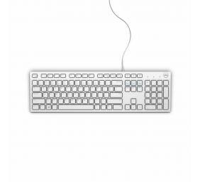 Dell | KB216 | Multimedia | Wired | EN | White | USB