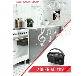 Adler Radio AD 1119 Black