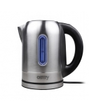 Camry | Kettle | CR 1253 | With electronic control | 2200 W | 1.7 L | Stainless steel | 360° rotational base | Stainless steel