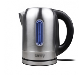 Camry | Kettle | CR 1253 | With electronic control | 2200 W | 1.7 L | Stainless steel | 360° rotational base | Stainless steel