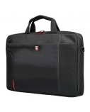 PORT DESIGNS | Houston | Fits up to size 15.6 " | Messenger - Briefcase | Black | Shoulder strap