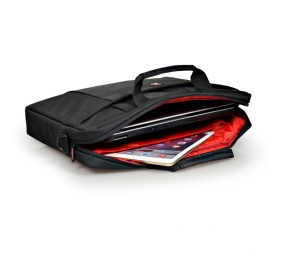 PORT DESIGNS | Houston | Fits up to size 15.6 " | Messenger - Briefcase | Black | Shoulder strap