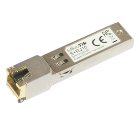 MikroTik | S+RJ10 | SFP+ | Copper | RJ-45 | 10/100/1000/10000 Mbit/s | Maximum transfer distance 200 m | COMPATIBLE ONLY WITH ACTIVE COOLING SWITCHES (DISCONNECTS WITH PASSIVE COOLING SWITCHES) | -20 to +60C