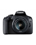 Canon | SLR Camera Kit | Megapixel 24.1 MP | Image stabilizer | ISO 12800 | Display diagonal 3.0 " | Wi-Fi | Video recording | APS-C | Black