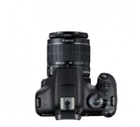 Canon | SLR Camera Kit | Megapixel 24.1 MP | Image stabilizer | ISO sensitivity (max) 12800 | Display diagonal 3.0 " | Wi-Fi | Video recording | APS-C | Black