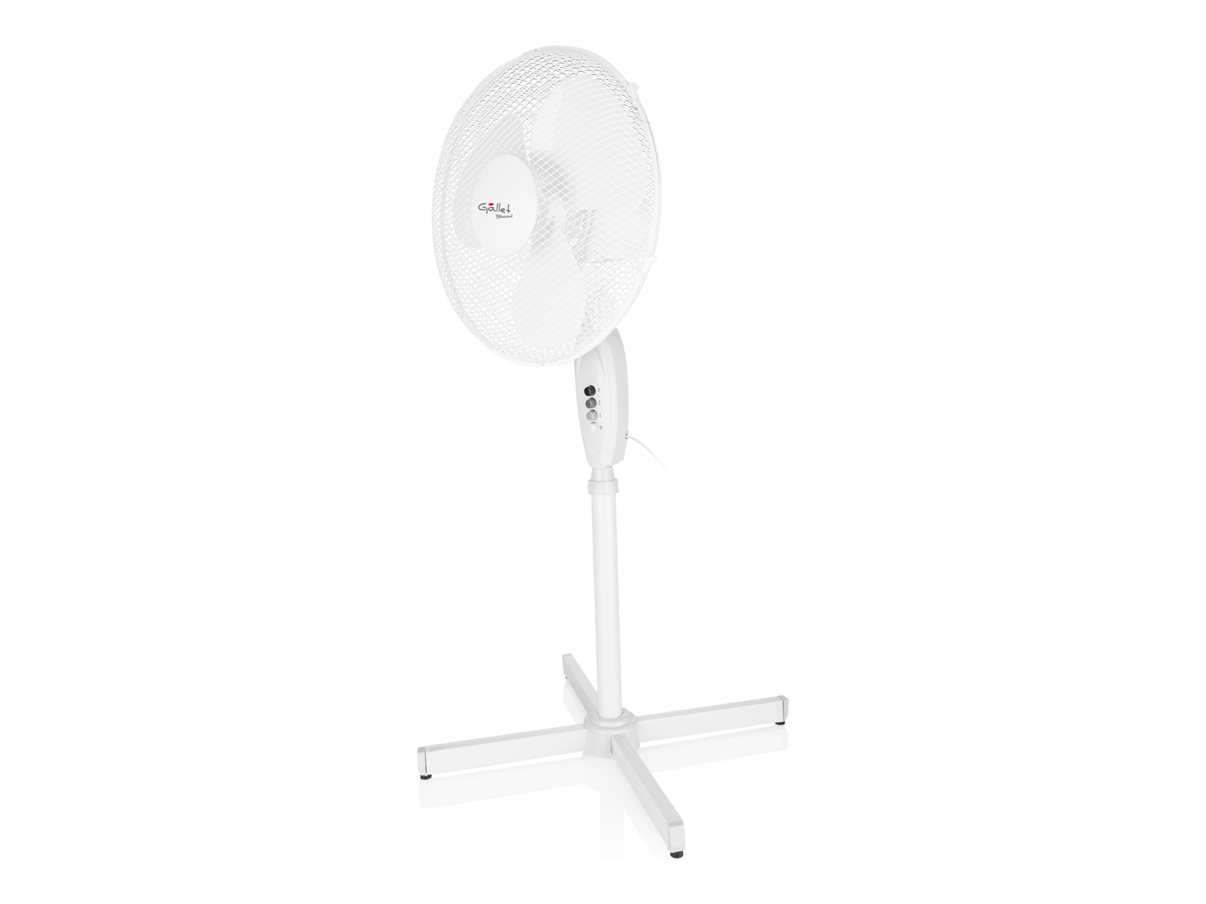 Gallet | VEN16S | Stand Fan | White | Diameter 40 cm | Number of speeds 3 | Oscillation | 45 W | Timer