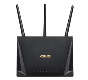 Asus Gaming Router  RT-AC65P 802.11ac, 450+1300 Mbit/s, 10/100/1000 Mbit/s, Ethernet LAN (RJ-45) ports 4, MU-MiMO Yes, Antenna type 3xExternal/1xInternal, USB ports quantity 1xUSB 3.1 Gen1, Parental Control, HD streaming and online gaming, ASUS QoS, AiRad