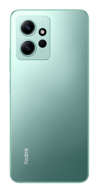 Xiaomi Redmi Note 12 Mint Green 6.67 " AMOLED 1080 x 2400 Qualcomm SM4375 Snapdragon 4 Gen 1 (6 nm) Internal RAM 4 GB 128 GB MicroSDXC Dual SIM Nano-SIM 4G Main camera 48+8+2 MP Secondary camera 13 MP Android 12 5000  mAh