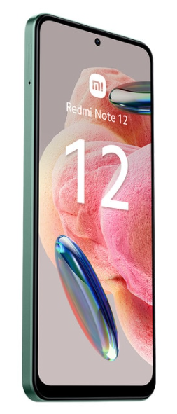 Xiaomi Redmi Note 12 Mint Green 6.67 " AMOLED 1080 x 2400 Qualcomm SM4375 Snapdragon 4 Gen 1 (6 nm) Internal RAM 4 GB 128 GB MicroSDXC Dual SIM Nano-SIM 4G Main camera 48+8+2 MP Secondary camera 13 MP Android 12 5000  mAh