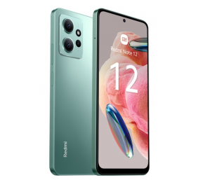 Xiaomi Redmi Note 12 Mint Green 6.67 " AMOLED 1080 x 2400 Qualcomm SM4375 Snapdragon 4 Gen 1 (6 nm) Internal RAM 4 GB 128 GB MicroSDXC Dual SIM Nano-SIM 4G Main camera 48+8+2 MP Secondary camera 13 MP Android 12 5000  mAh