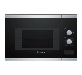 Bosch | Microwave Oven | BFL520MS0 | Built-in | 20 L | 800 W | Stainless steel/Black