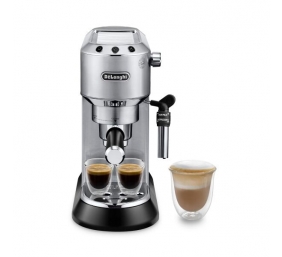 Delonghi | Dedica Espresso Coffee Maker | EC685.M | Pump pressure 15 bar | Built-in milk frother | Semi-automatic | 1300 W | Inox