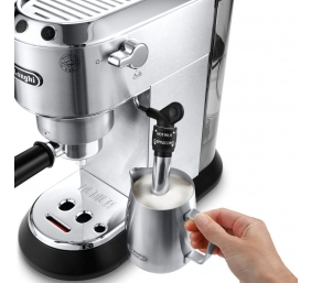 Delonghi | Dedica Espresso Coffee Maker | EC685.M | Pump pressure 15 bar | Built-in milk frother | Semi-automatic | 1300 W | Inox