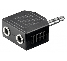 Goobay | Headphone AUX adapter; 3.5 mm jack 1-to-2