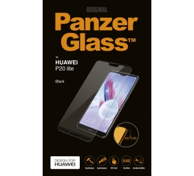 PanzerGlass 5298 Screen protector, Huawei, P20 Lite, Tempered glass, Transparent/Black