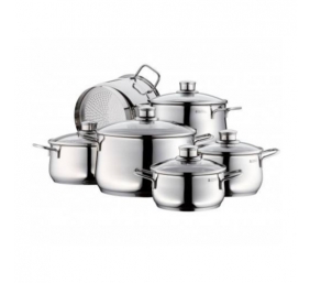 WMF 6-piece Diadem Plus pot set, Stainless steel