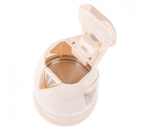 Adler | Kettle | AD 08 b | Standard | 850 W | 1 L | Plastic | 360° rotational base | Beige