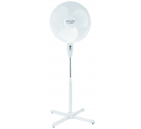 Adler | AD 7305 | Stand Fan | White | Diameter 40 cm | Number of speeds 3 | Oscillation | 45 W