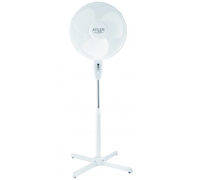 Adler | AD 7305 | Stand Fan | White | Diameter 40 cm | Number of speeds 3 | Oscillation | 45 W | No