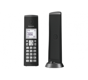 Panasonic | Cordless | KX-TGK210FXB | Built-in display | Caller ID | Black | Conference call | Speakerphone | Wireless connection