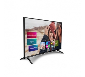 Allview 40ATS5100-F 40" (101 cm), Smart TV, Full HD, 1920x1080 pixels, Wi-Fi, DVB-T/DVB-T2, DVB-C, Black and silver