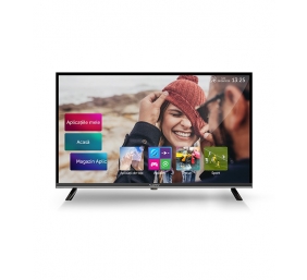 Allview 40ATS5100-F 40" (101 cm), Smart TV, Full HD, 1920x1080 pixels, Wi-Fi, DVB-T/DVB-T2, DVB-C, Black and silver